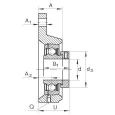 �S������Ԫ PCFTR40, ������(g��)��˨�׵ķ��m���S������Ԫ���T�F��ƫ���iȦ��P���ܷ�