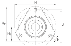 �S������Ԫ RALTR20, ������(g��)��˨�׵ķ��m���S������Ԫ��䓰��� ƫ���iȦ�� P���ܷ����o�ٝ����Y(ji��)��(g��u)